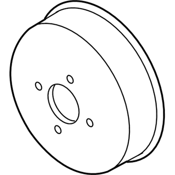 Lincoln XL3Z-8509-A Pulley - Water Pump