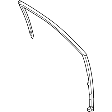 Ford FL3Z-1521596-H Run - Door Glass