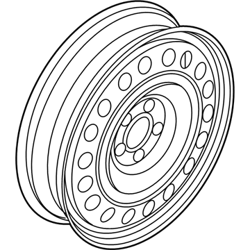 Lincoln LB5Z-1015-A Wheel Assembly