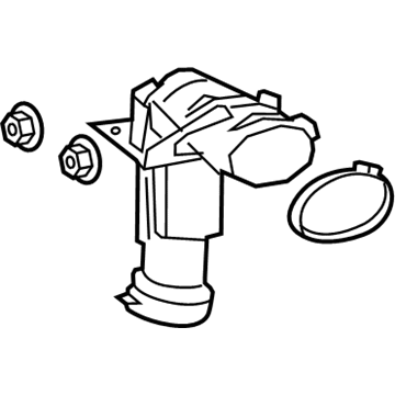 Ford Fusion Air Intake Hose - F2GZ-9B659-G