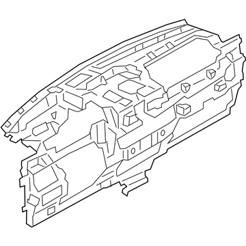 Lincoln LJ7Z-7804320-B Panel - Instrument