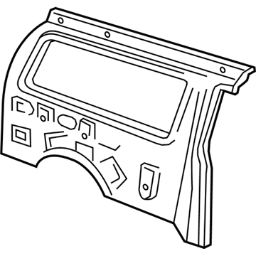 Ford 8C2Z-1527864-A Panel Assembly - Body Side Inner