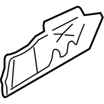 Ford F2UZ-15103B29-A Reinforcement - Floor Pan