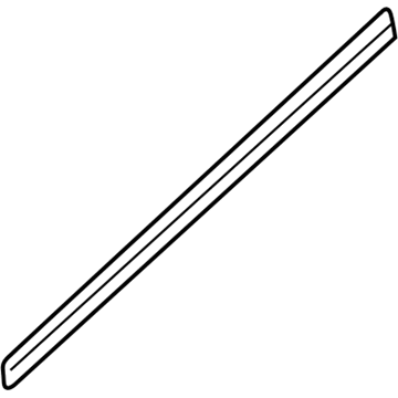 Mercury 6F9Z-7420758-A Weatherstrip - Door Lower