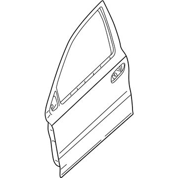 Mercury 6G1Z-5420124-A Door - Front/Rear