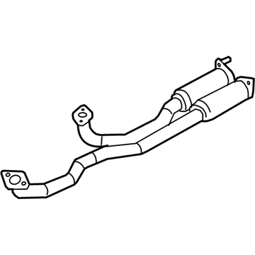 Ford Tail Pipe - DA5Z-5G203-A