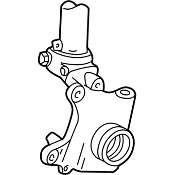 Ford 3F2Z-3K186-AA Knuckle - Front Wheel