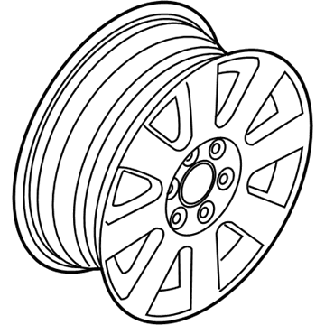 Lincoln 8H6Z-1007-A Wheel Assembly