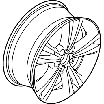 Lincoln AH6Z-1007-A Wheel Assembly