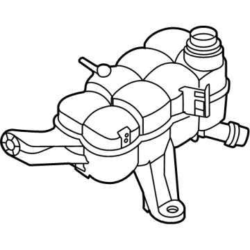 Ford LC3Z-8A080-C Tank Assembly - Radiator Overflow