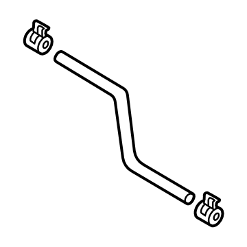 Ford PC3Z-8075-B Reservoir Hose PC3Z-8075-B Ford Reservoir Hose Illustration 1 of 1