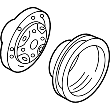 Ford 3F2Z-6B321-AA Pulley - Crankshaft