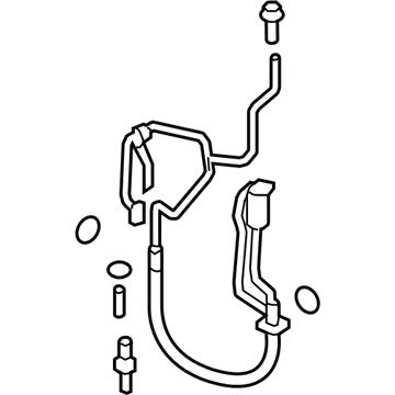 Lincoln MKZ A/C Hose - HP5Z-19972-C