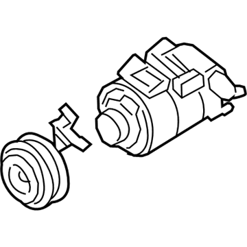 Ford Fusion A/C Compressor - HS7Z-19703-A