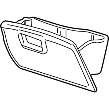 Ford F87Z-1006024-AAA Door Assembly - Glove Compartment