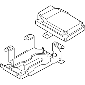 Lincoln F2GZ-19H405-G Control Assembly - Audio/Visual Unit