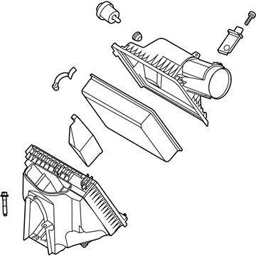 Ford LC3Z-9600-G Cleaner Assembly - Air