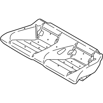 Ford FR3Z-7663840-B Pad - Rear Seat Cushion