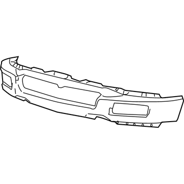 Lincoln 6L3Z-17757-BA Bumper Assembly - Front