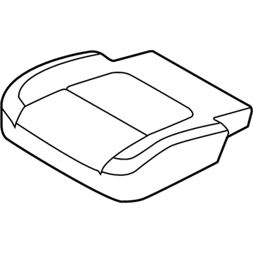 Ford DB5Z-7863804-GD Cover Assembly - Rear Seat Cushion