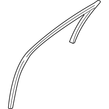 Mercury AE5Z-5421596-A Run - Door Glass