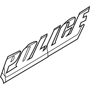 Ford DB5Z-7820000-AAR Decal - Stripe