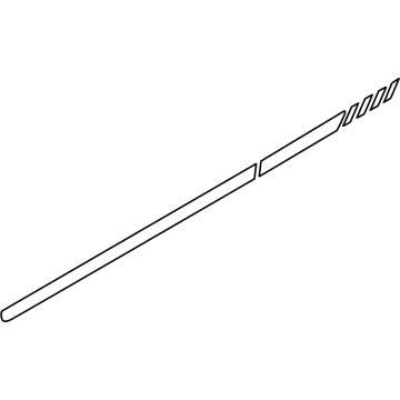 Ford M2DZ-16038-BB Molding - Front Wheel Arch