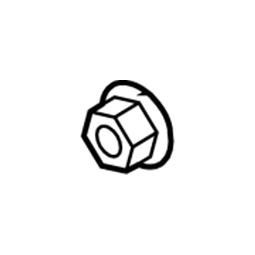 Ford -W704370-S442 Nut And Washer Assembly - Hex.