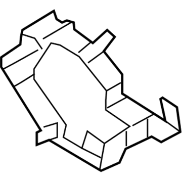 Ford 9L1Z-78045B32-A Console Front Bracket, Lower 9L1Z-78045B32-A Ford Console Front Bracket, Lower Illustration 1 of 1