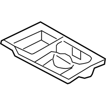 Ford Expedition Center Console Base - 7L1Z-78045A76-CD