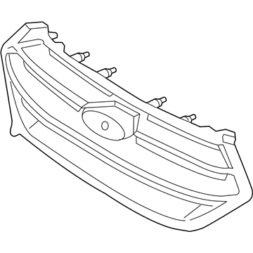 Ford FT4Z-8200-AA Grille Assembly - Radiator