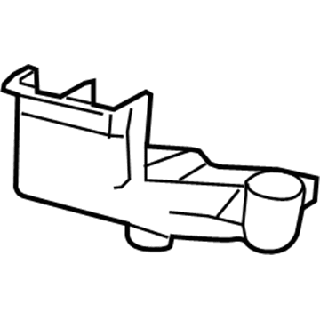 Mercury 6F2Z-18C433-AA Duct - Heater Outlet