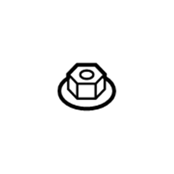 Ford -W520201-S450B Nut And Washer Assembly - Hex.