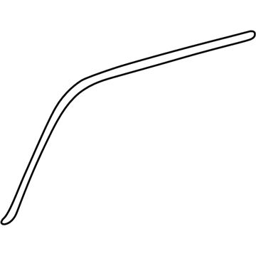 Lincoln YL3Z-1651222-AA Weatherstrip