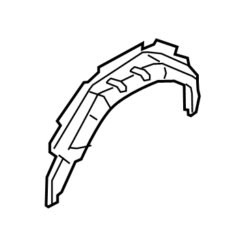 Ford BK3Z-6127887-B Wheelhouse Assembly