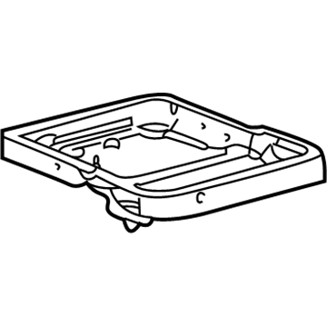 Ford 3W6Z-7663100-AA Frame And Spring - Front