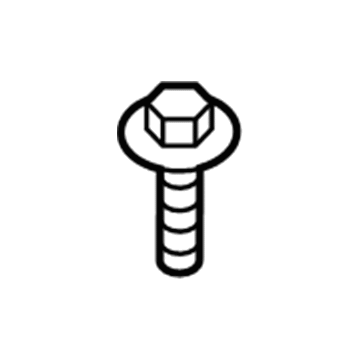 Ford -W717674-S439 Bolt And Lockwasher Assembly - Hex
