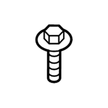 Ford -W717674-S439 Bolt And Lockwasher Assembly - Hex