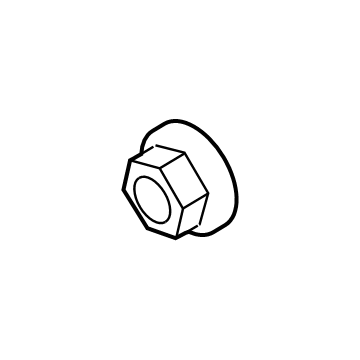 Ford -W704141-S900 Nut - Hex.