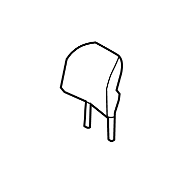Lincoln FA1Z-58611A08-AC Headrest - Cover And Pad