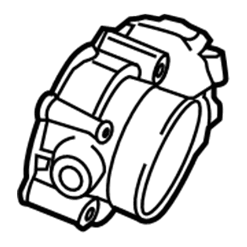 Ford BL3Z-9E926-B Throttle Body And Motor Assembly