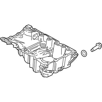 Ford ML3Z-6675-D Pan Assembly - Engine Oil