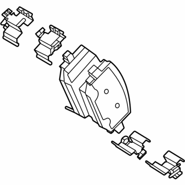 Ford L1MZ-2200-J Pad - Brake