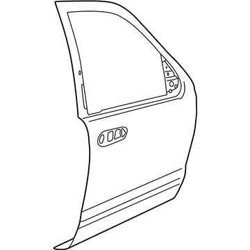 Ford 3L2Z-7820200-AA Panel Assembly - Door - Outer