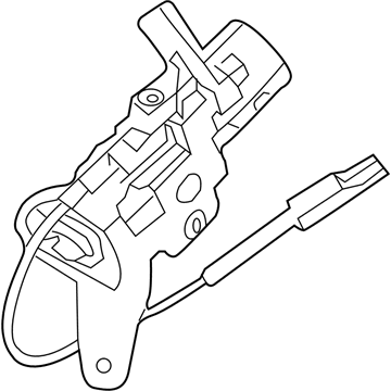 Ford 9L3Z-7210-A Selector Shaft Assembly