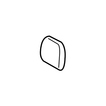 Ford ML3Z-18501A04-AA Cover Assembly - Rear Seat Headrest