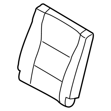 Ford NL3Z-1666600-AA Cover Assembly - Rear Seat Back