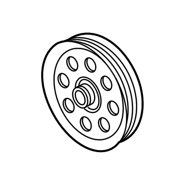 Ford BC3Z-3A733-A Pulley - Power Steering