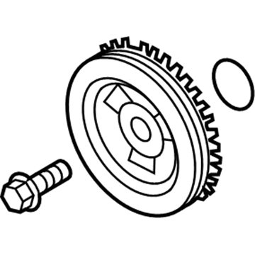 Ford 8S7Z-6312-A Pulley - Crankshaft