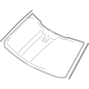 Ford PC3Z-1003100-A Glass - Windscreen